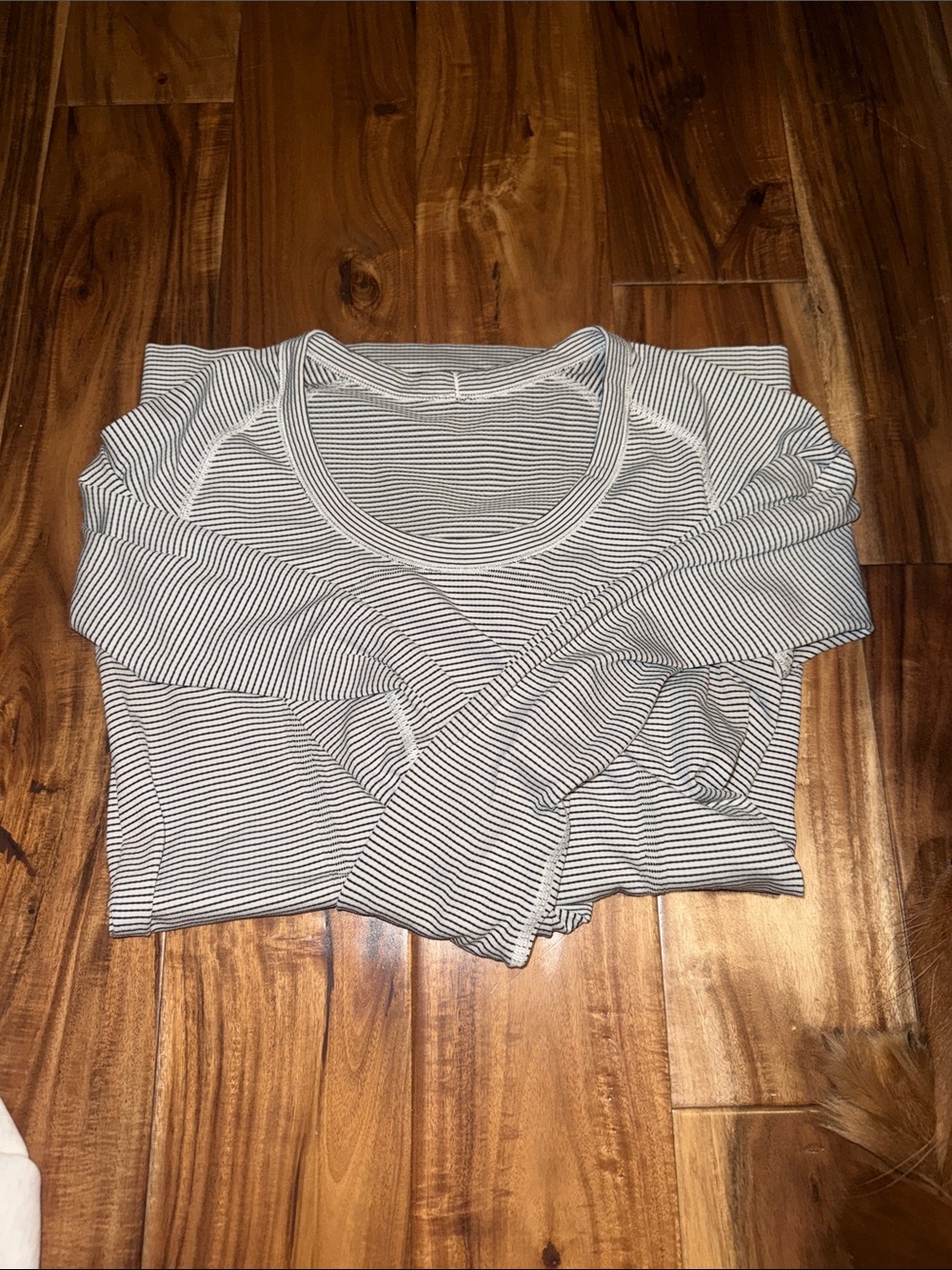 Lululemon Striped Swiftly Tech Top